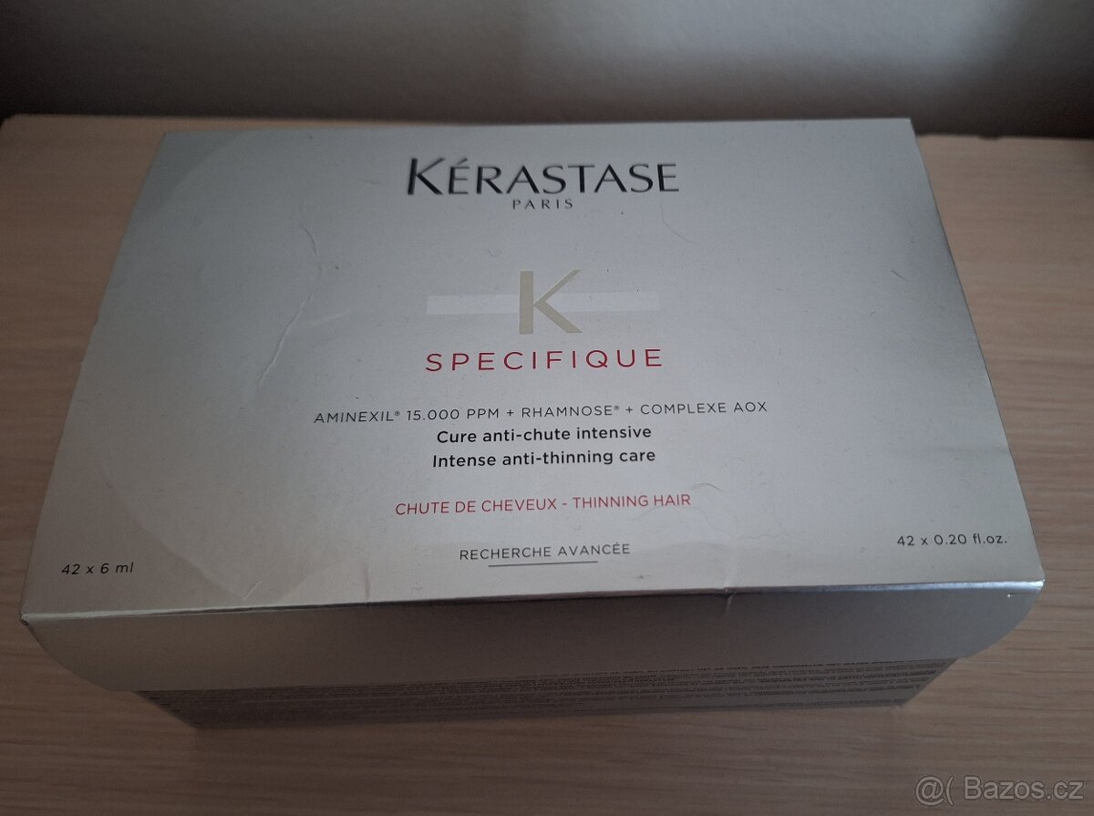 Kérastase Specifique Cure Anti-Chute Intensive Aminexil 40x6