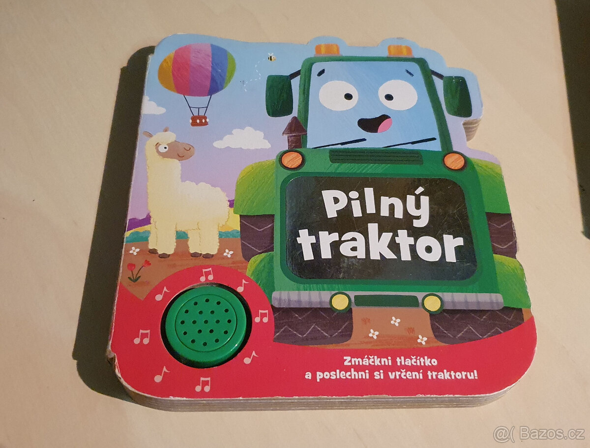 Pilný traktor - zvuková knížka pro děti