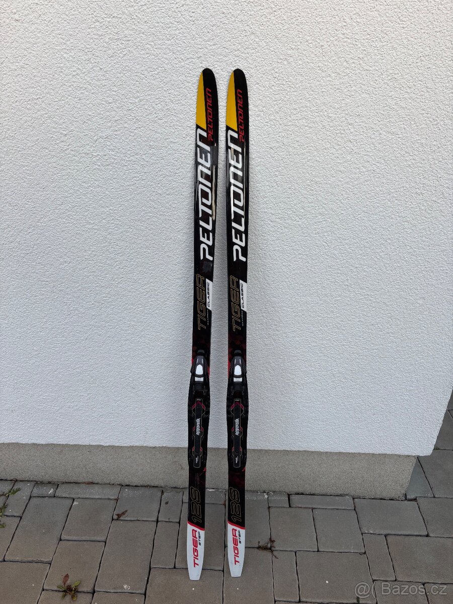 Peltonen Tiger JR šupiny+Rottefella Basic JR velikost 128