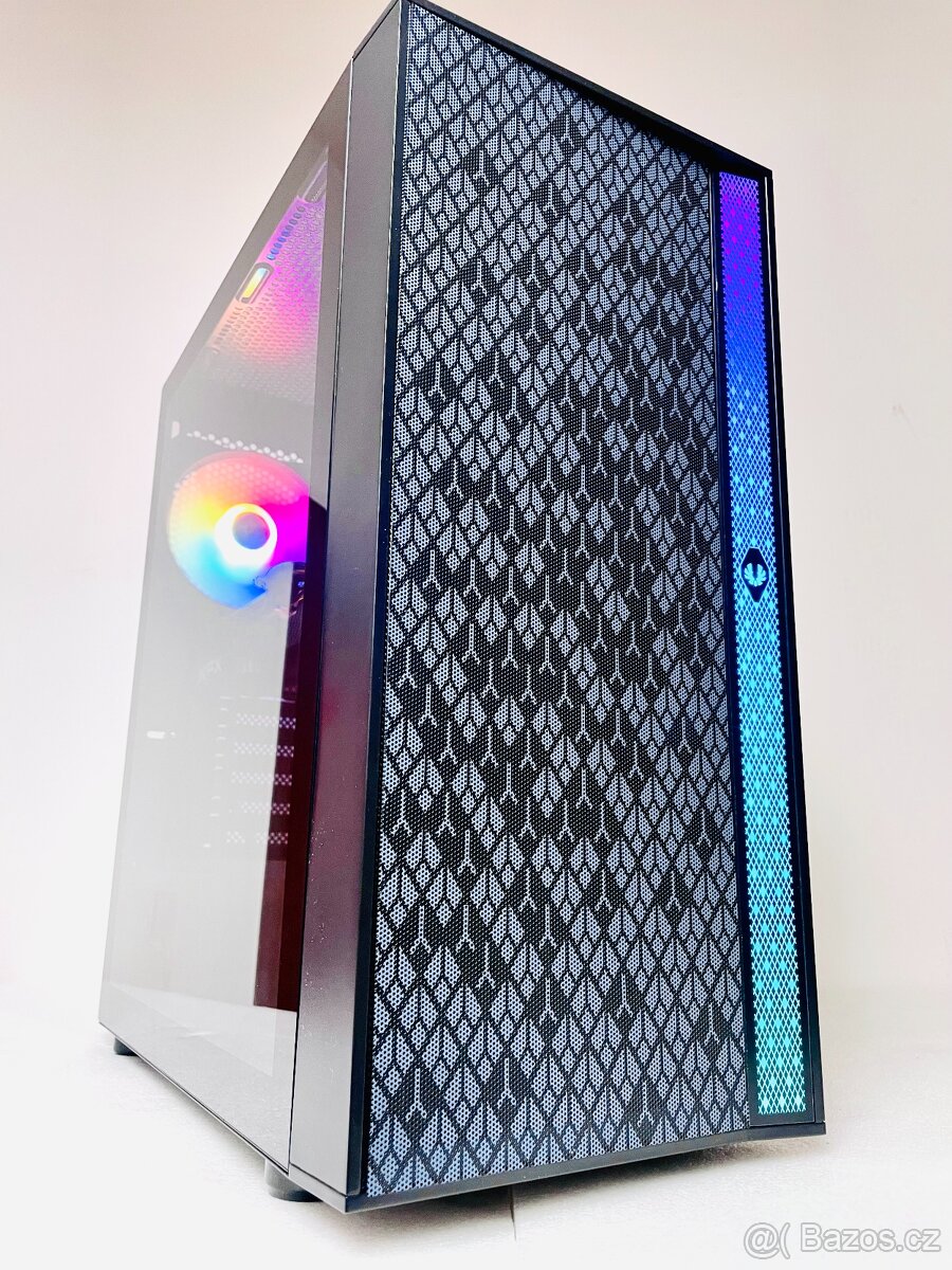 Herní PC: AMD Ryzen 5/ 16GB/ RX-580 8GB/ SSD+HDD/ W11/záruka