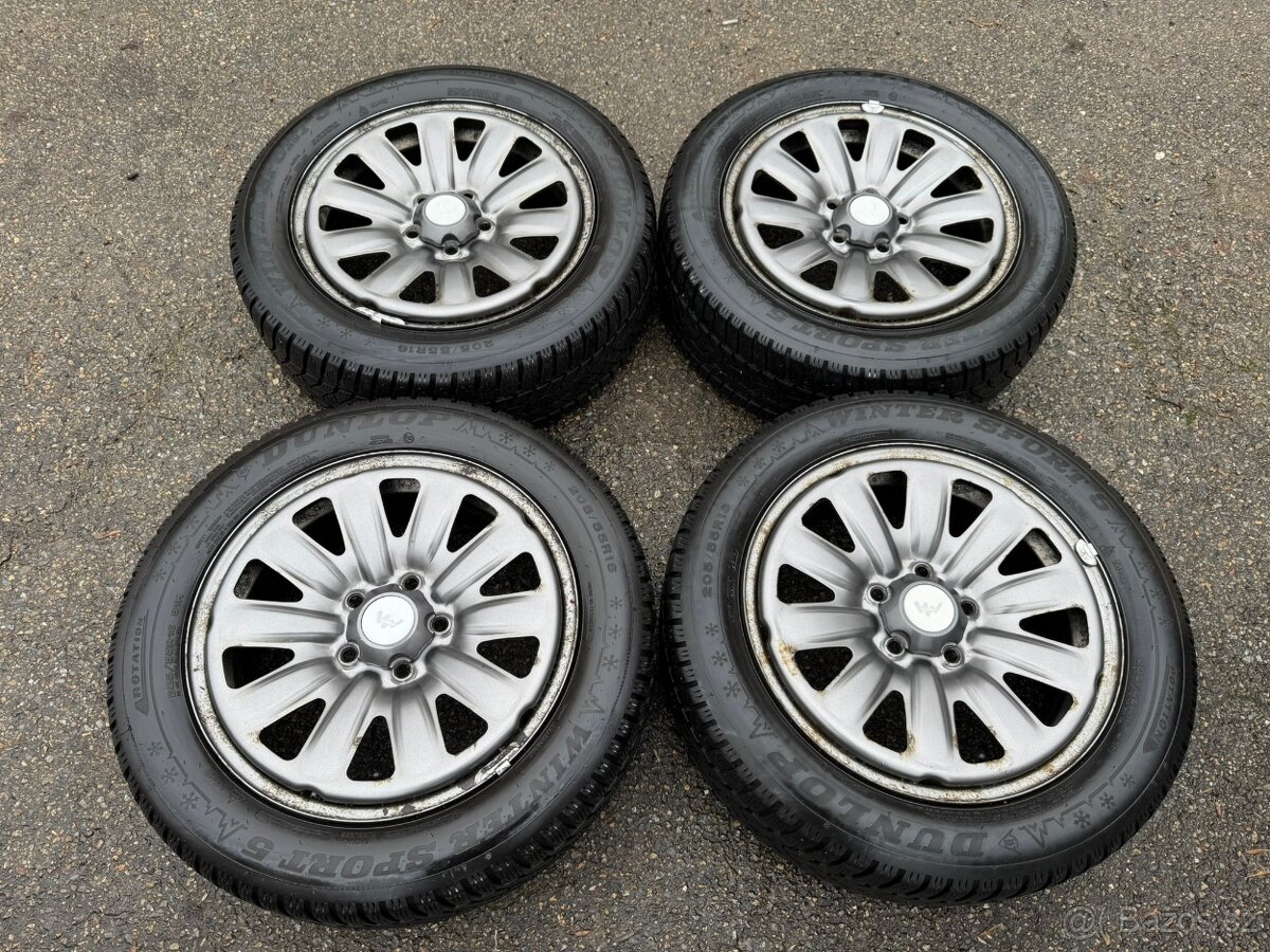 4ks Hybrid Grafitte 16" 5x112 zimní 80% O3 , G7