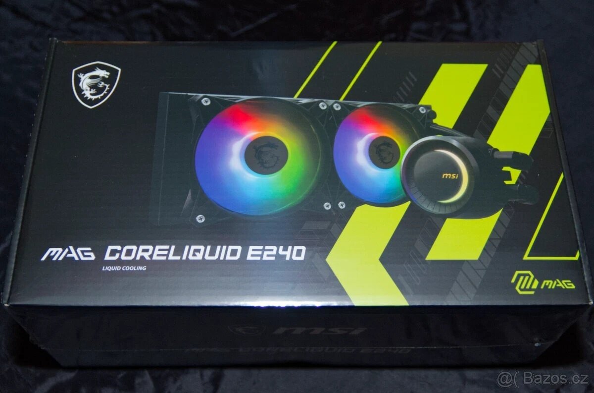 Nové chlazení MSI MAG CORELIQUID E240