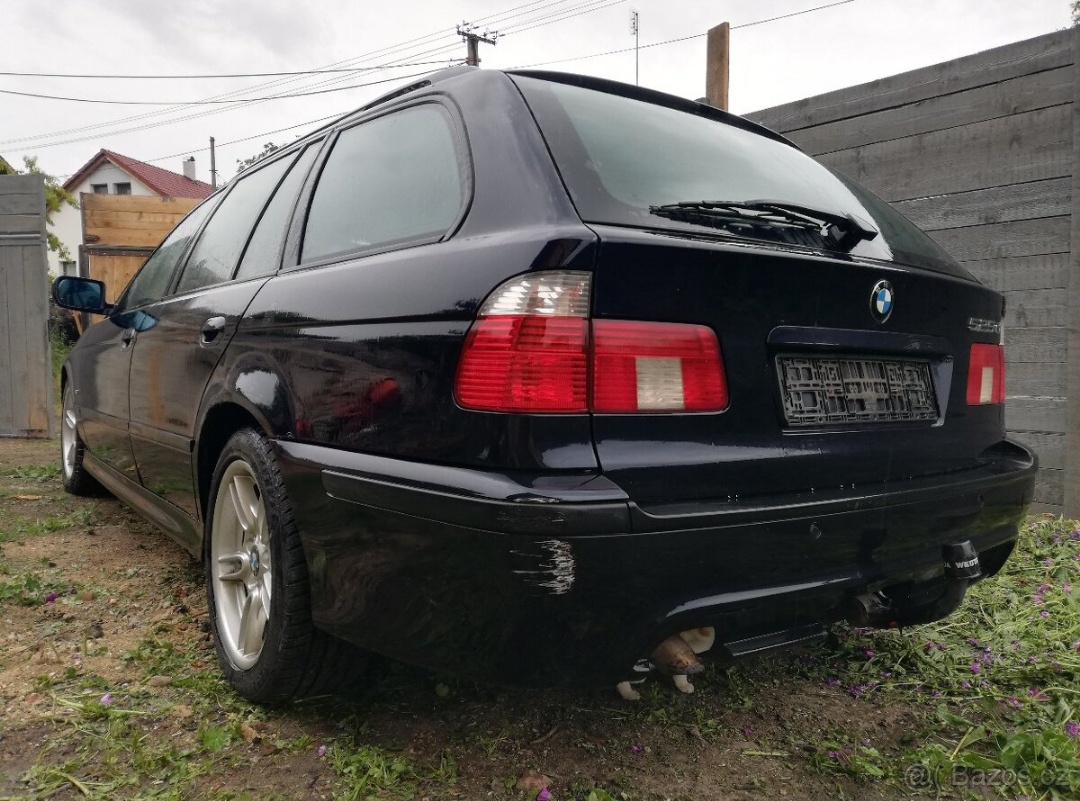 Zadní mpaket nárazník E39 touring CARBONSCHWARZ