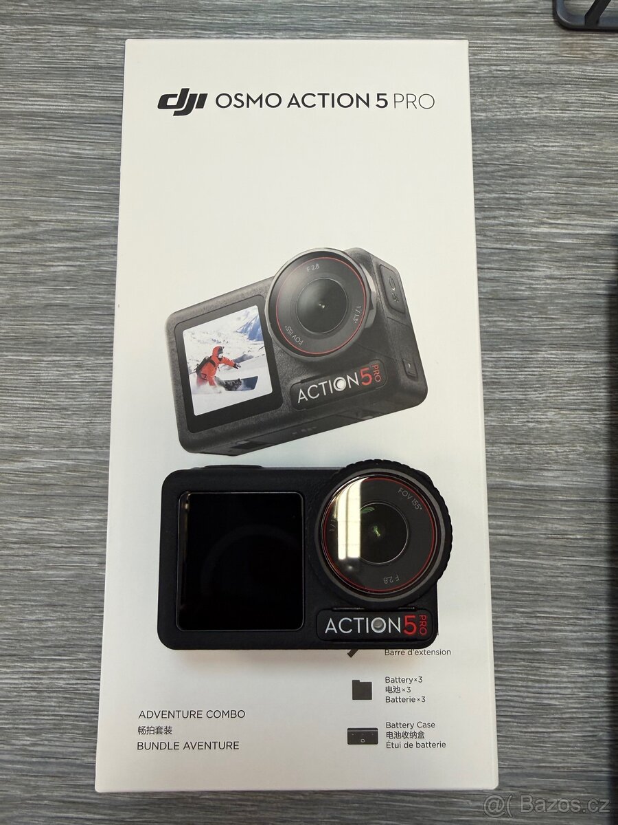 DJI Osmo Action 5 Pro Adventure Combo, záruka