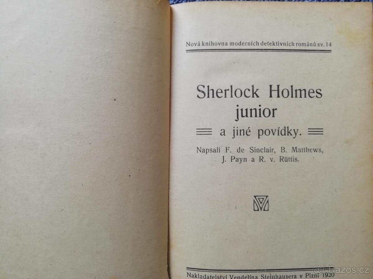 Sherlock Holmes Junior a jiné povídky / F.de Sinclair