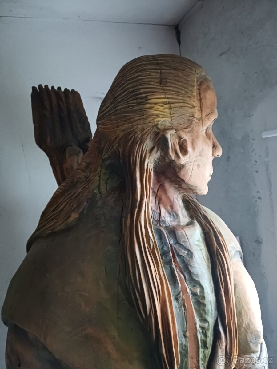 Dřevěná socha, dřevořezba