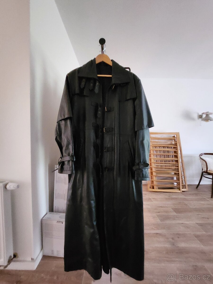 nový pánský kožený kabát, Zn: Van Helsing