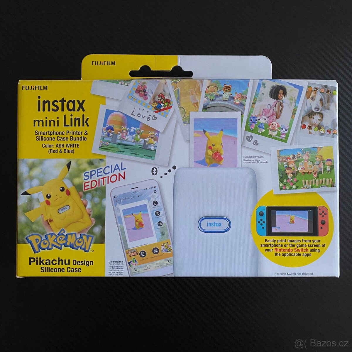 Fujifilm Instax Mini Link Nintendo Switch Pikachu