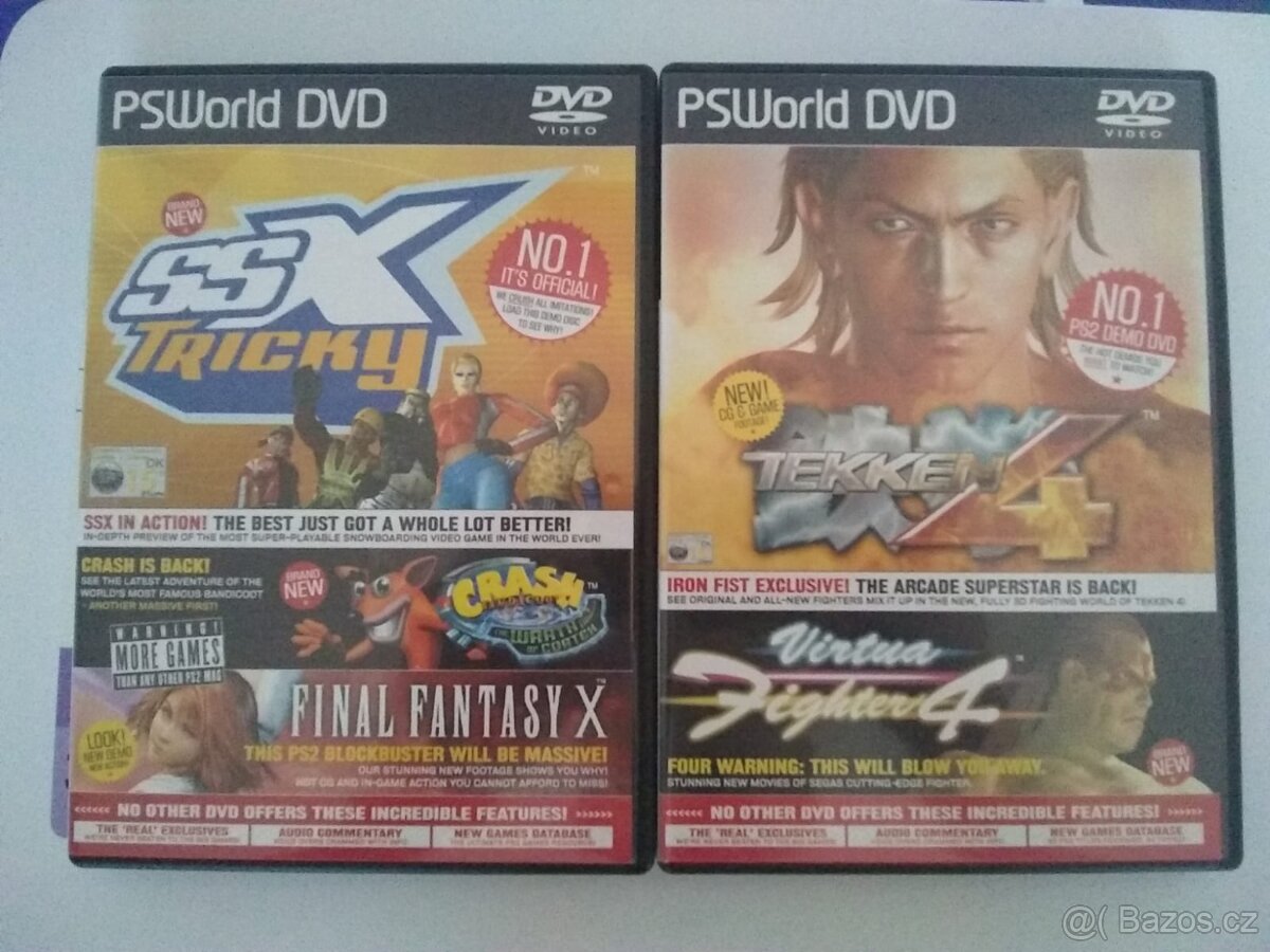 2x playstation world demo disk ps2