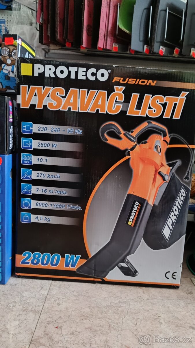 Vysavač listí Proteco 2800W