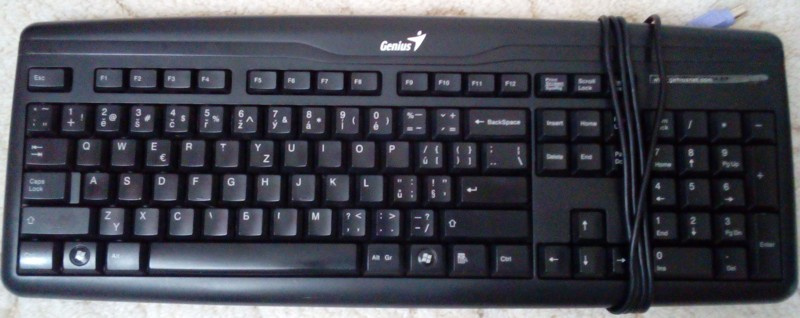 Klávesnice PS/2 multimediální USB