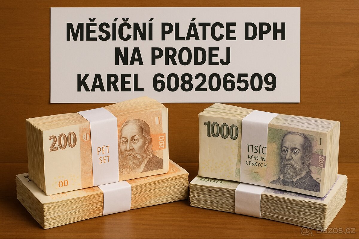 Plátce DPH na prodej