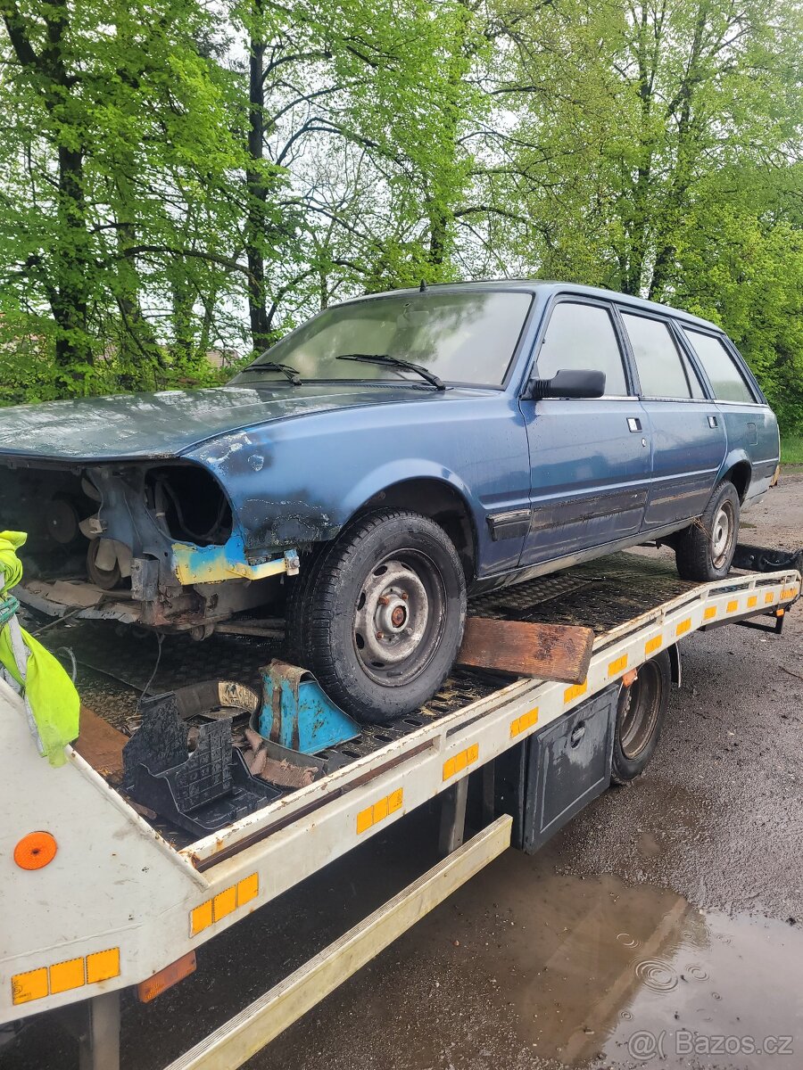 Peugeot 505 vrak na díly, s motorem 2.5 diesel