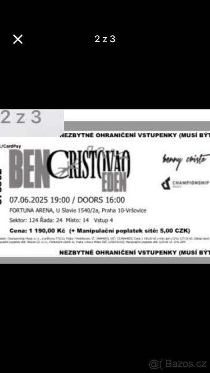 Ben cristovao eden 3ks