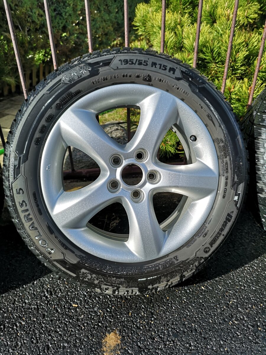 Alu kola + pneumatiky