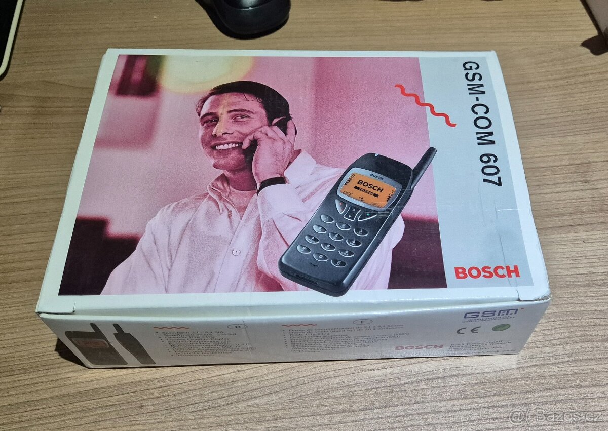 Bosch com 607 - rarita v kompletním baleni
