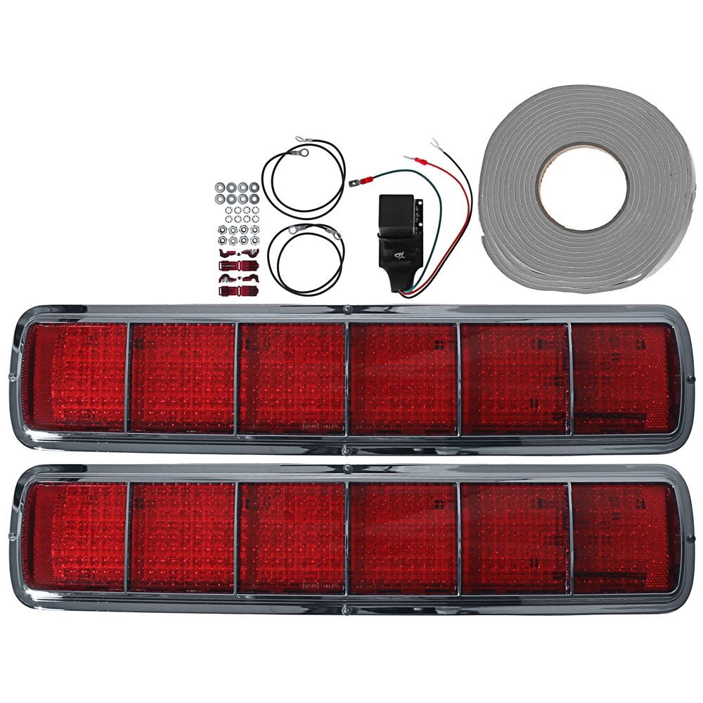 Zadní sekvenční LED světlomety SHELBY