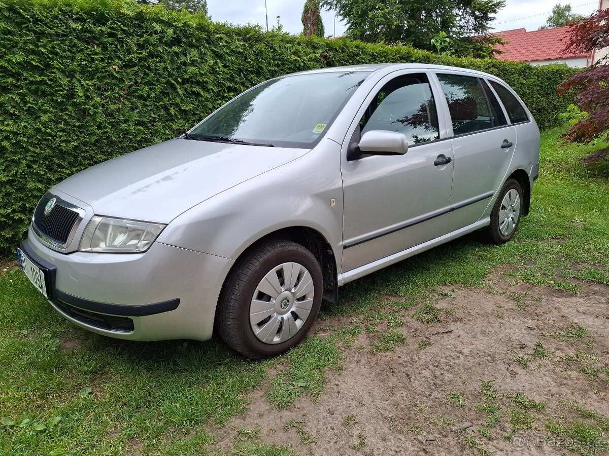 Škoda Fabia 1.4 16V 55kw Kombi Klima Model 2004,.Nová Stk--