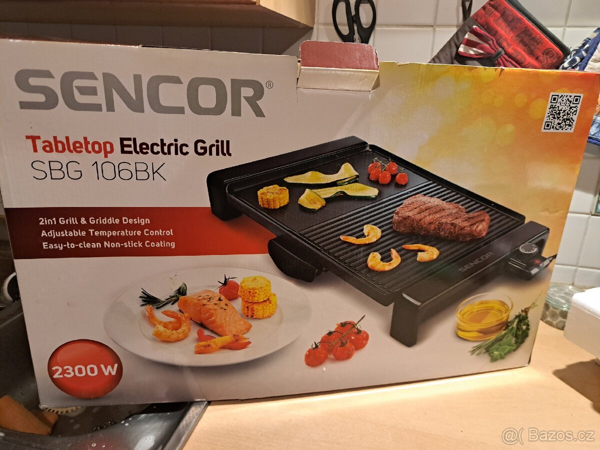 Elektrický gril sencore