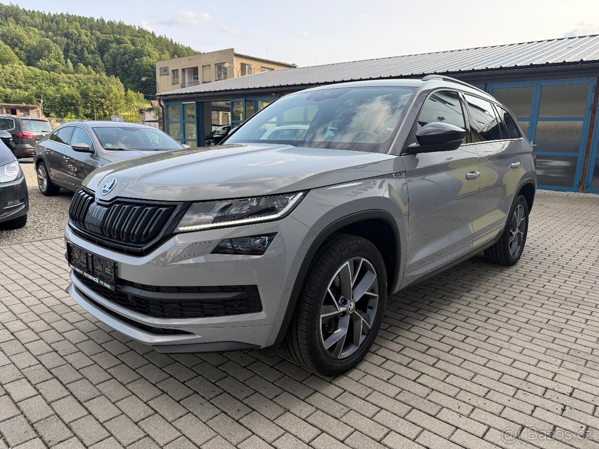 Škoda KODIAQ SPORTLINE 2.0 TDi EVO 4x4 WEBASTO KAMERA TAŽNÉ