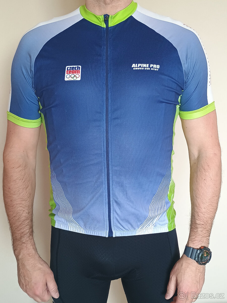 Pánský cyklistický dres Alpine Pro vel. XL