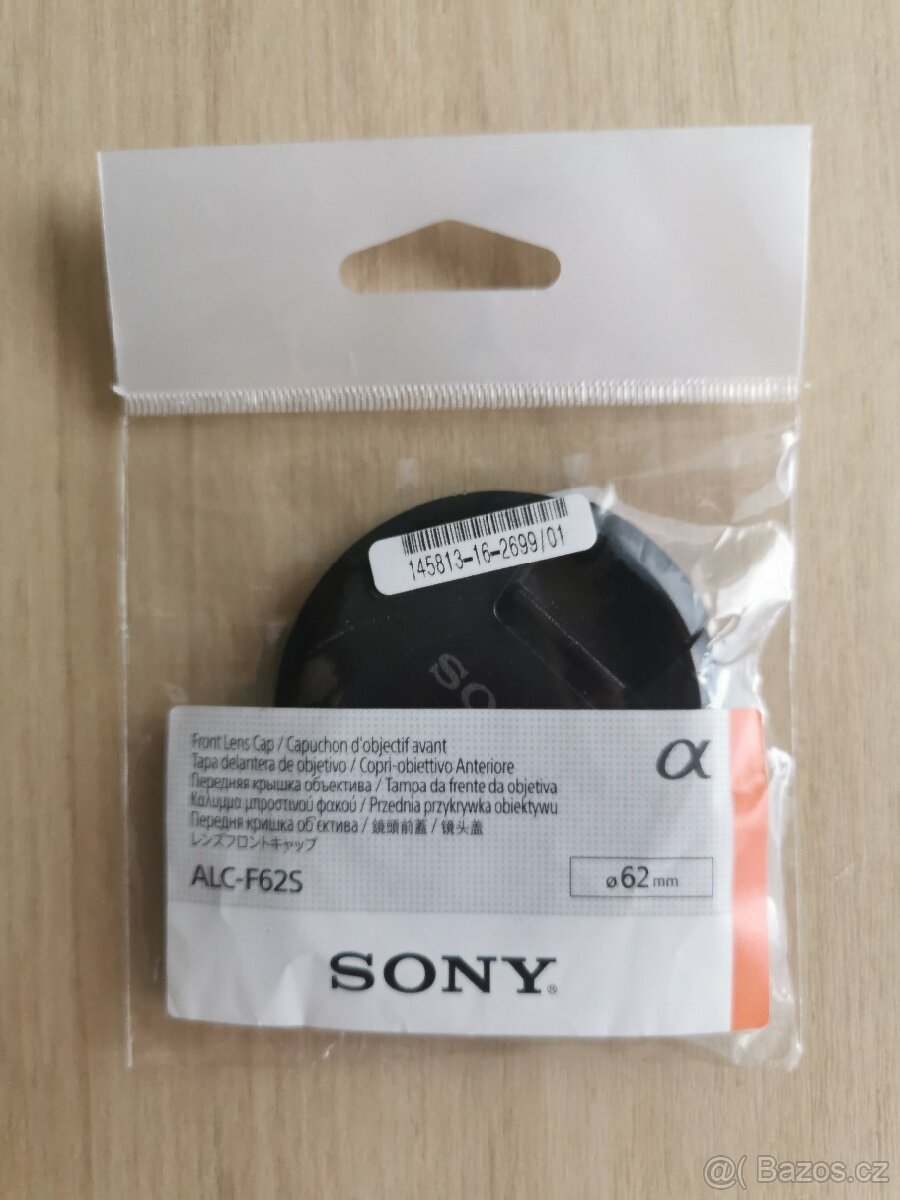 Krytka objektivu Sony 62 mm