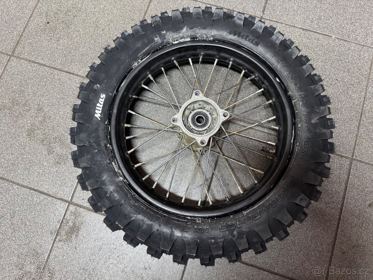 Pitbike zadni kolo 14” 90/100-14