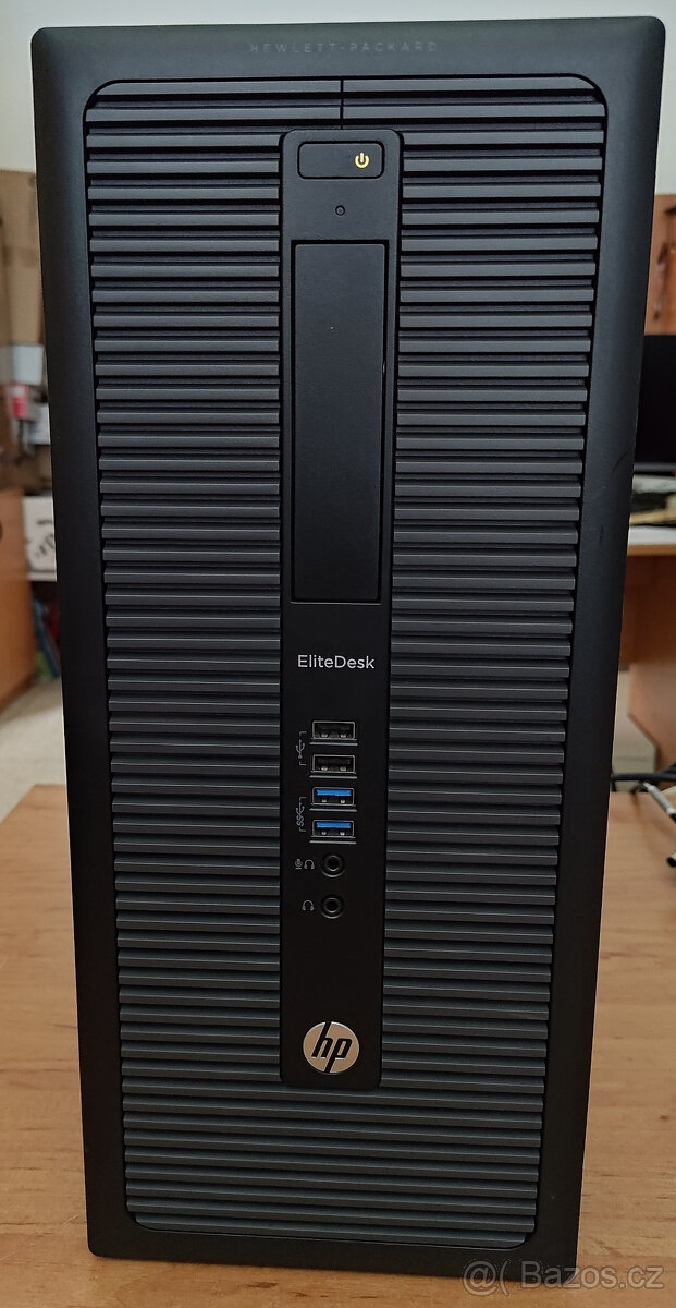 HP EliteDesk 800 G1, i5-4590, 16GB, SSD ,HDD, Nvidia, W10#15