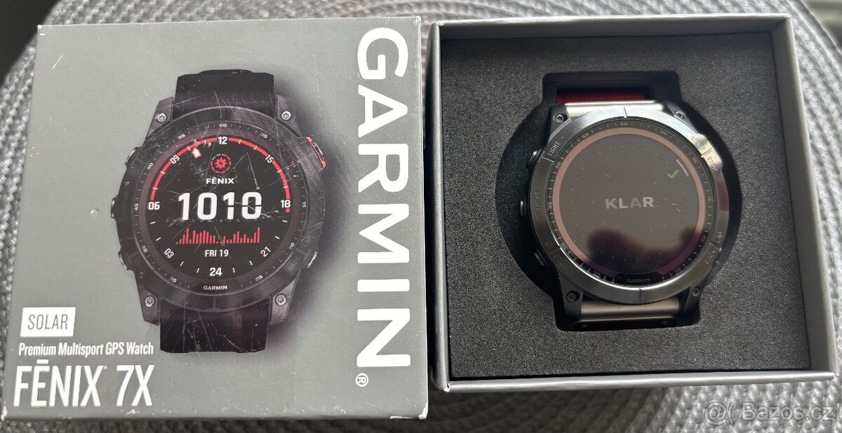 Garmin 7x Solar 51mm - stav nový, záruka ČR
