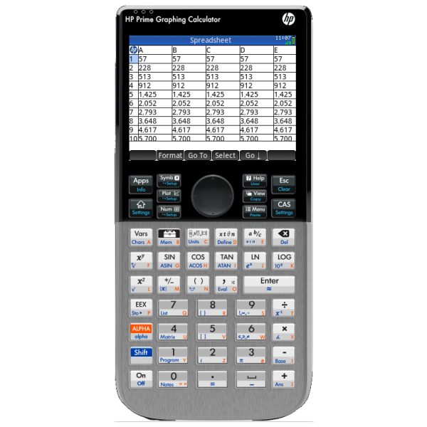 HP Prime (G8X92AA) Grafická kalkulačka Nová