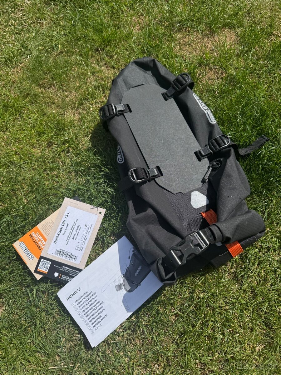 Bikepacking brašny Ortlieb Seat Pack QR & Toptube-Bag (nové)