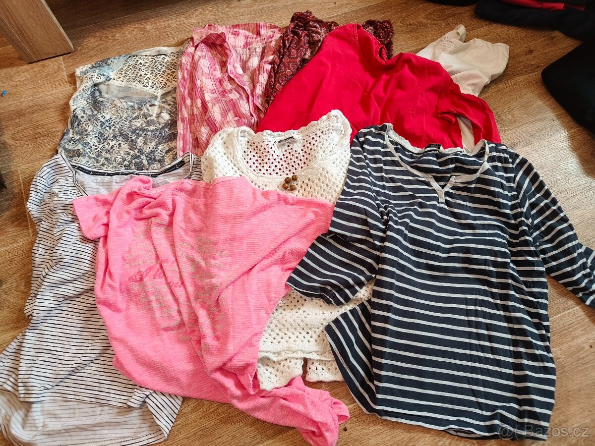 Balík mix dámského oblečení, vel.M , L
