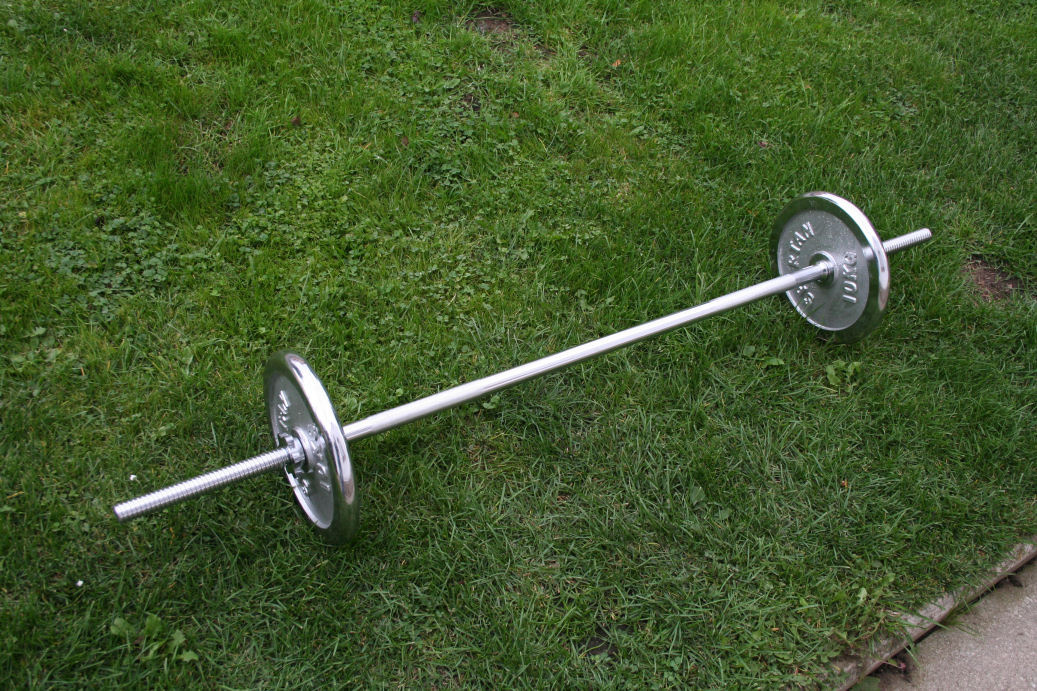 Bench činka 30kg za 2990,- CHROM
