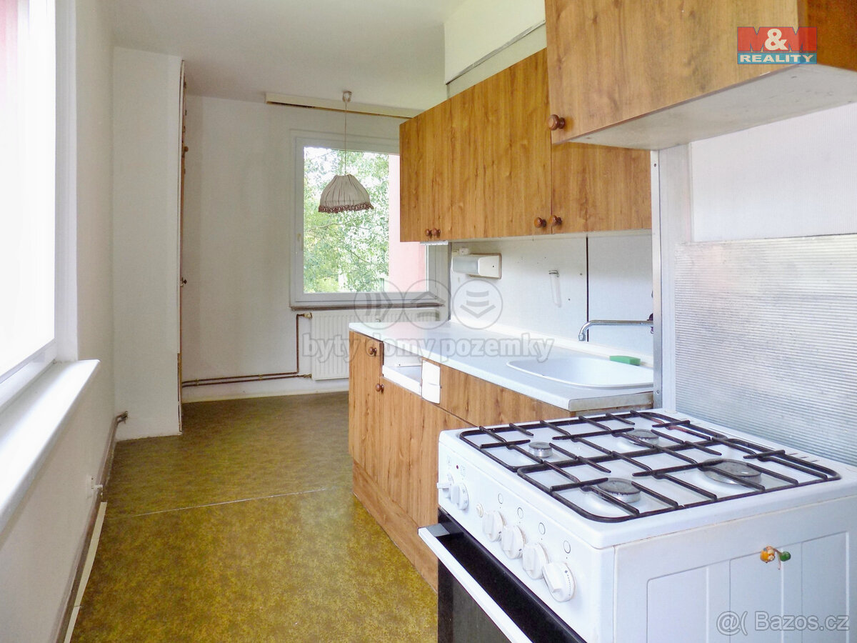 Pronájem bytu 2+1, Děčín - Staré Město, ul. Příčná, 54 m2