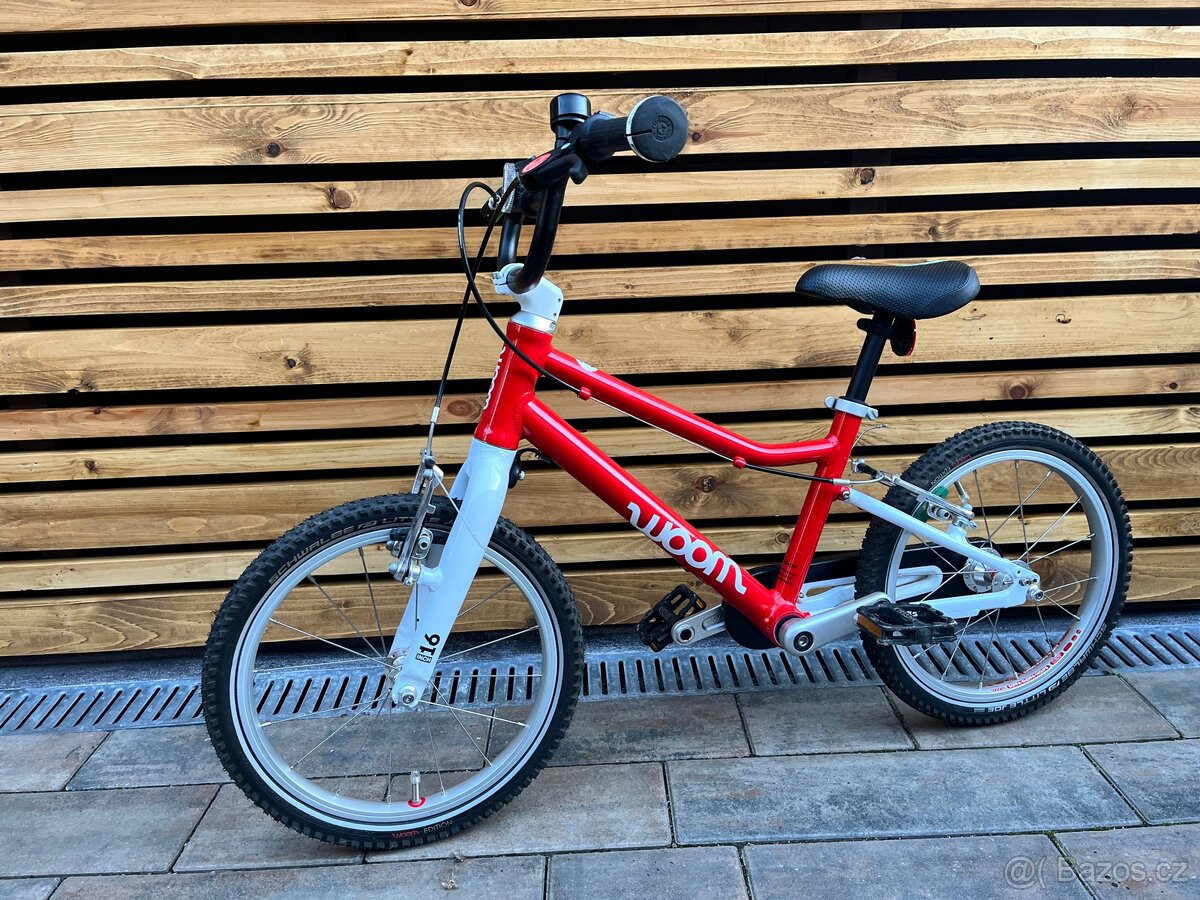 Dětské kolo Woom 3 Red 16” / záruka