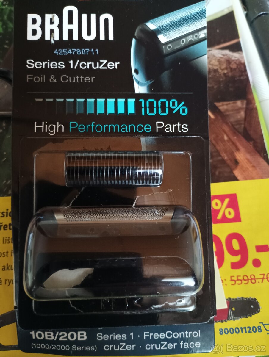 Braun serie 1 nová folie