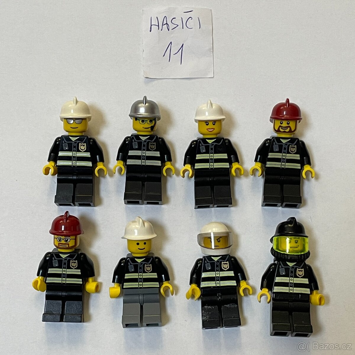 Lego figurky Sada Hasiči 11