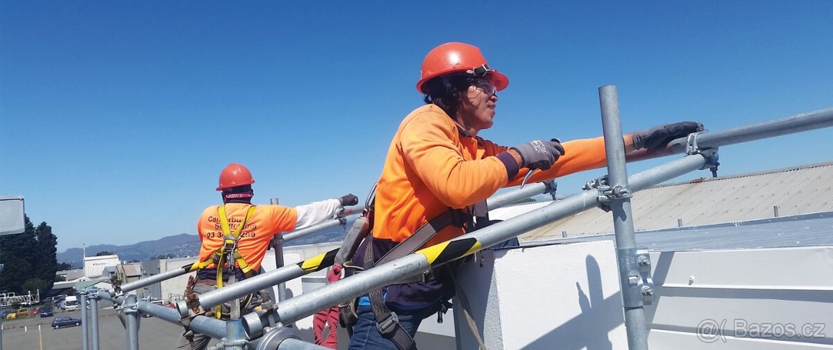 Stavbař s němčinou