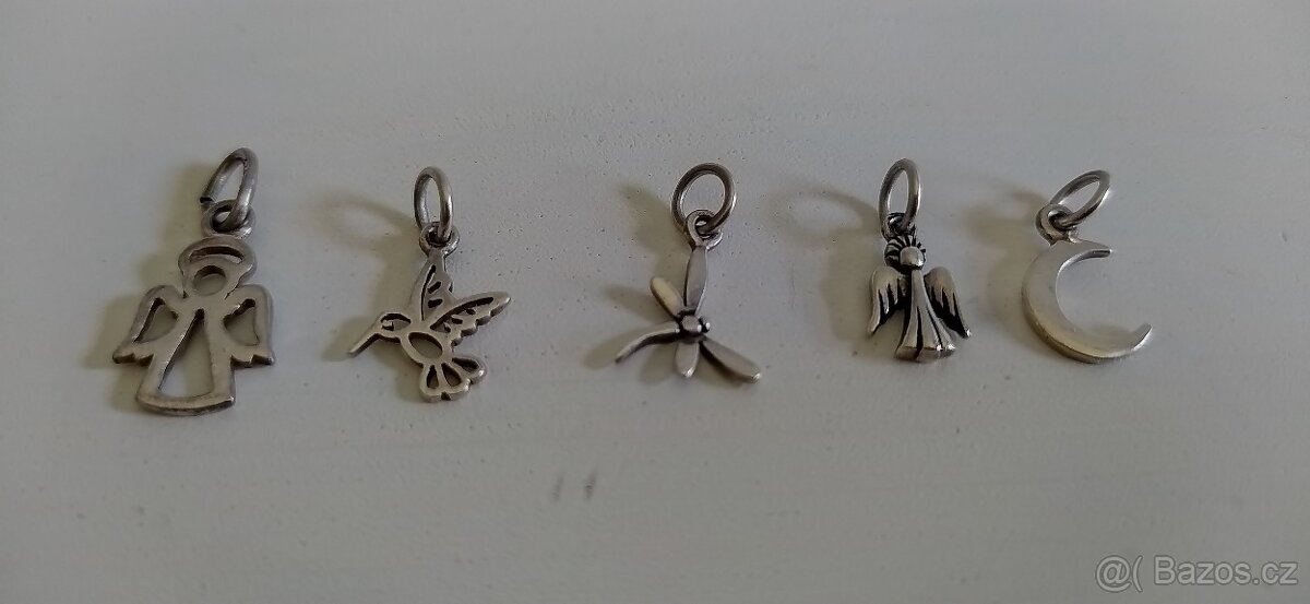 Stříbrné 925 přívěsky