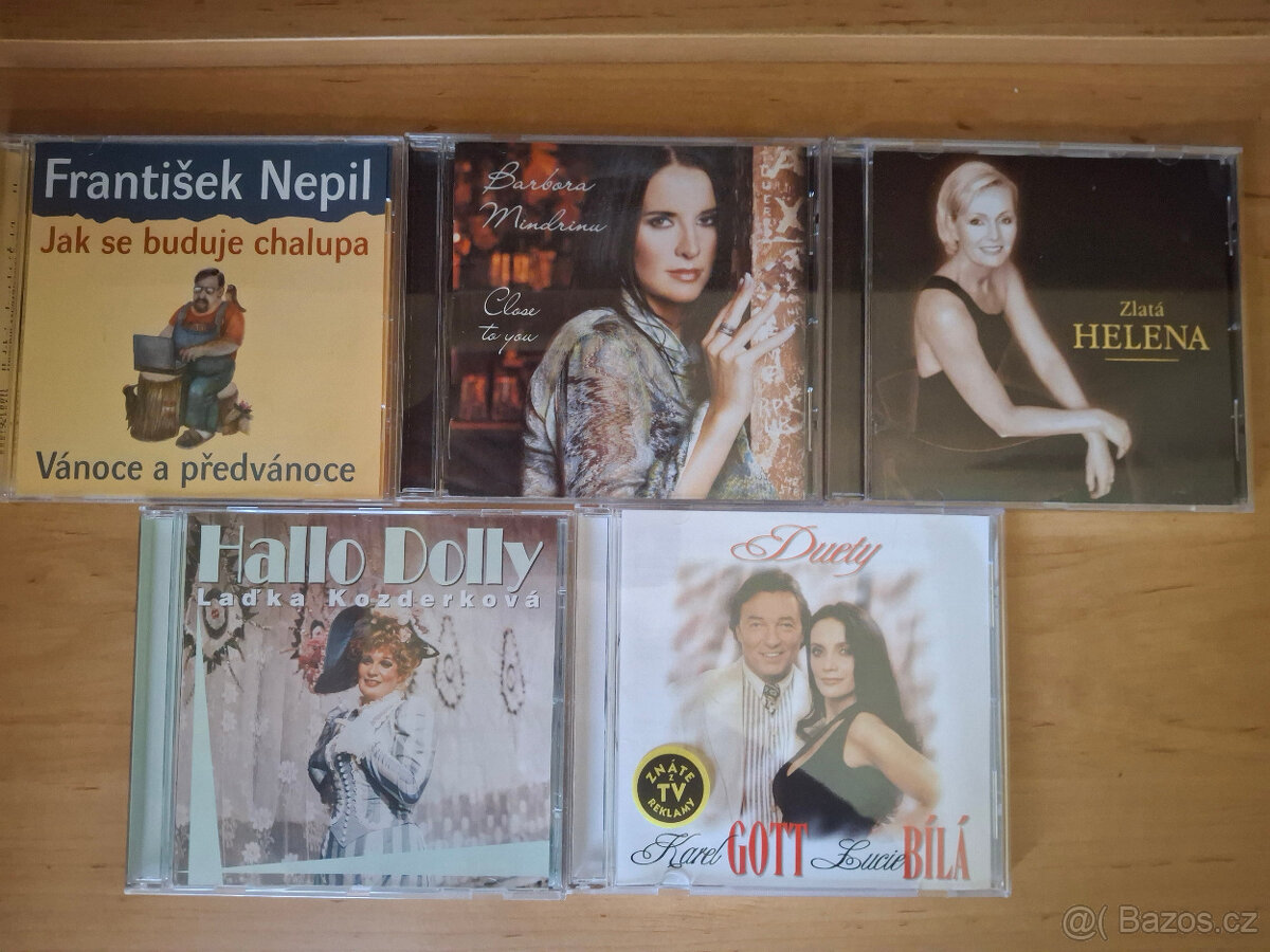 6 CD - různé žánry