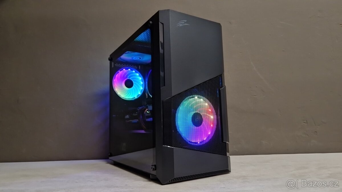 ❰ Herní PC | RYZEN 5 3600, GTX 1080, 16GB RAM, SSD 1TB ❱