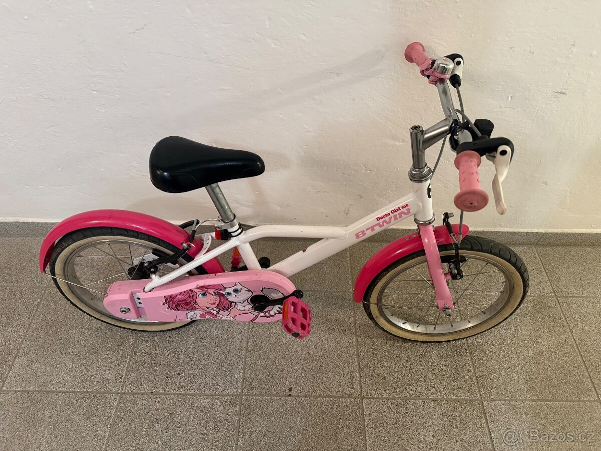 Dětské kolo B’TWIN Docto Girl 500 – 16”