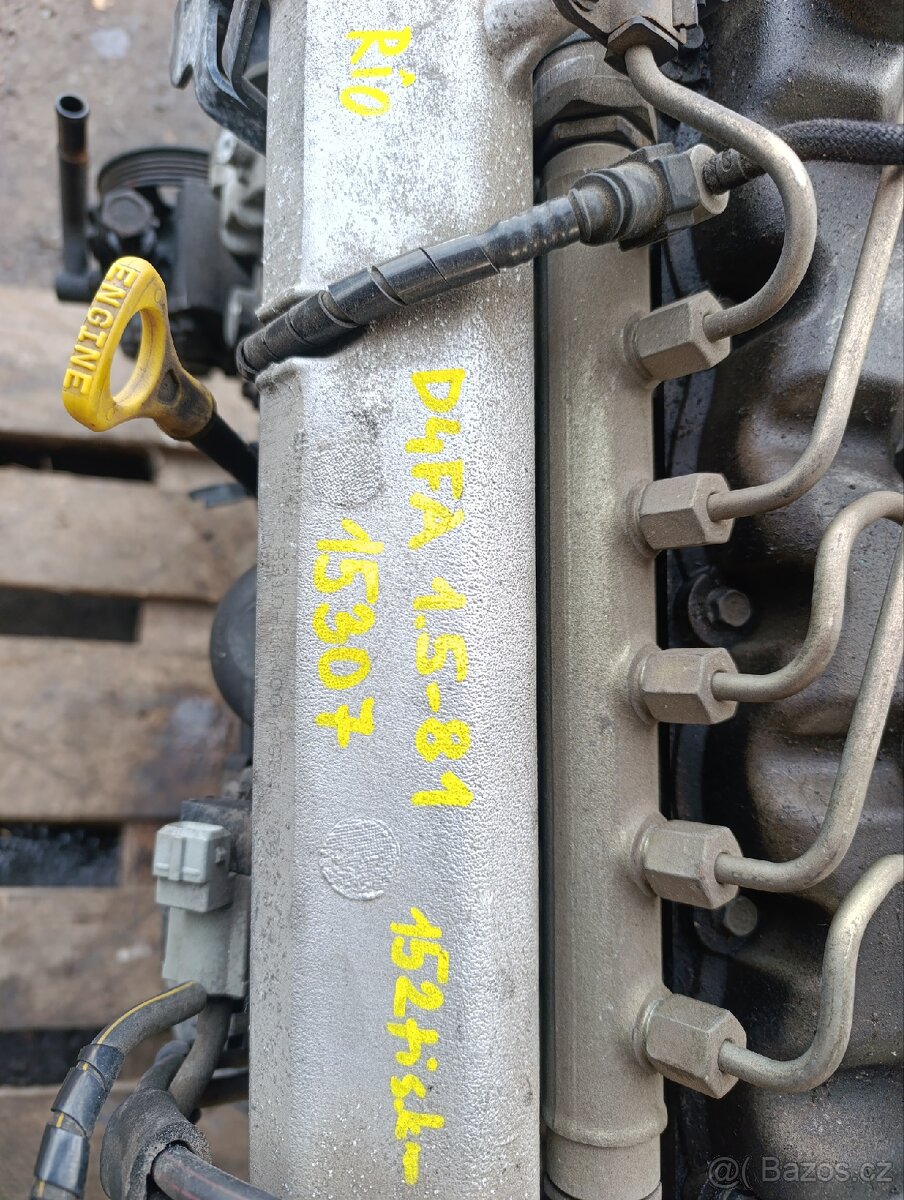 Kia Rio 1.5-81kw kód D4FA