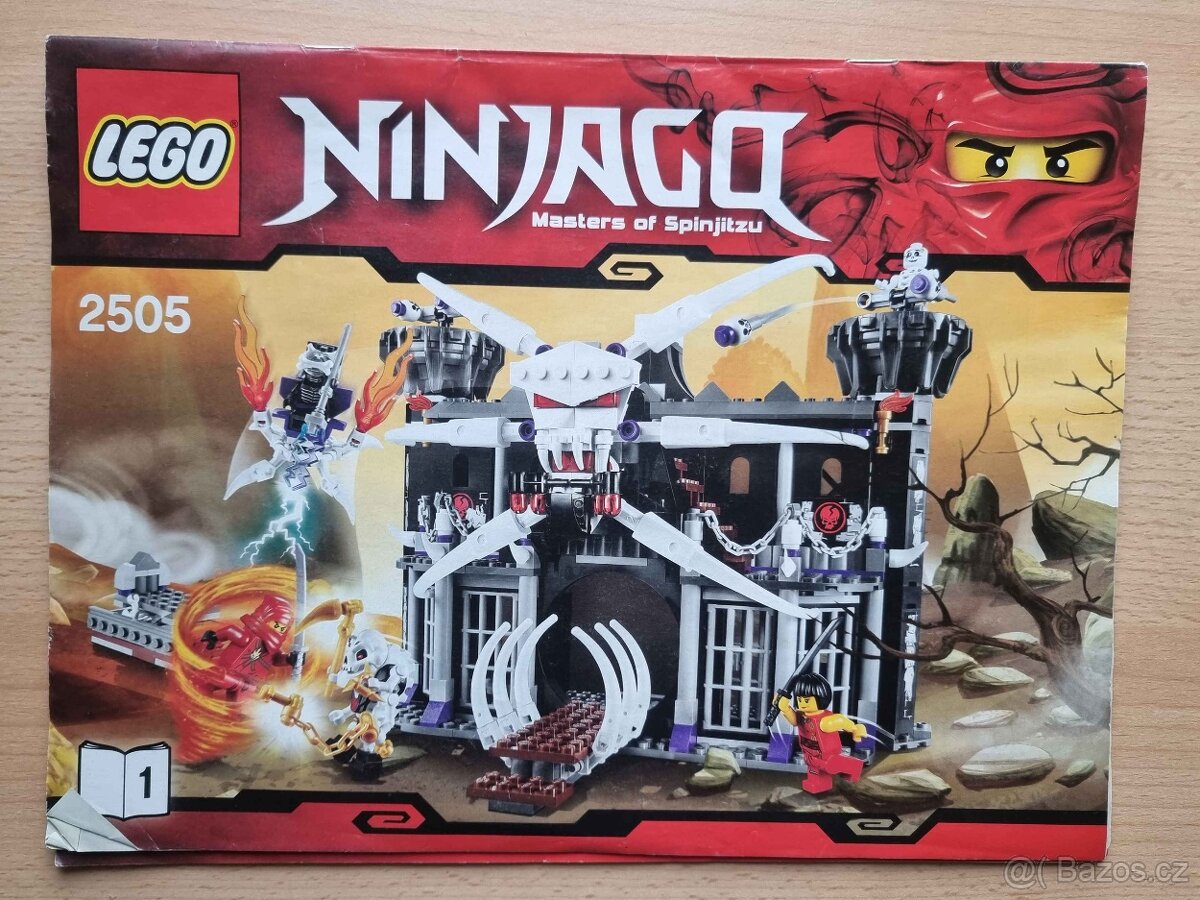 ⚔️ Prodám LEGO Ninjago 2505 – Garmadon’s Dark Fortress