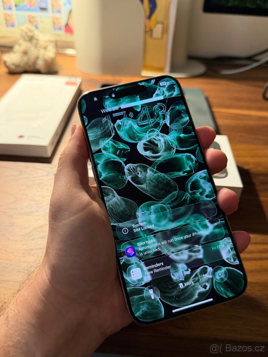 Apple iPhone 15 Pro Max 256GB Titanium. Příslušenství Záruka