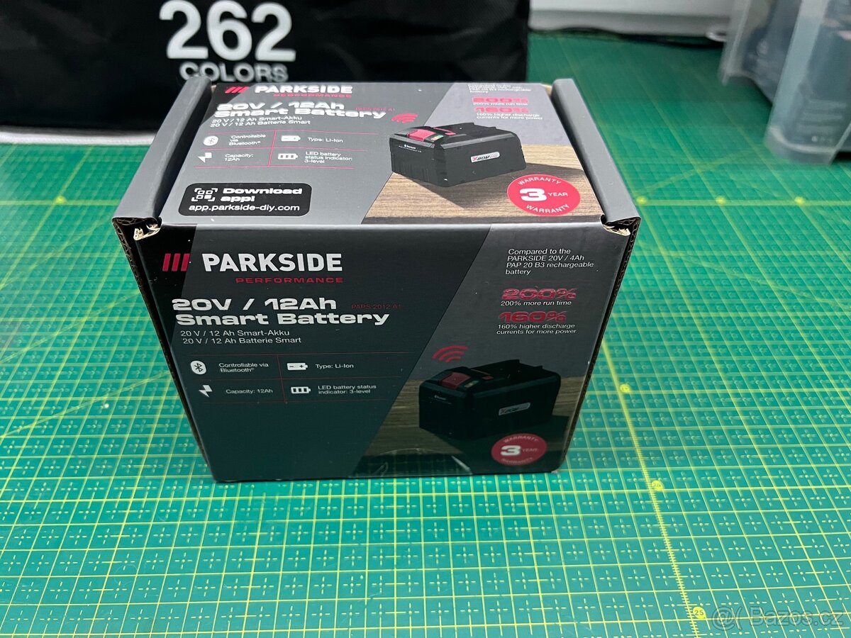 Parkside 20V 12Ah akumulátor