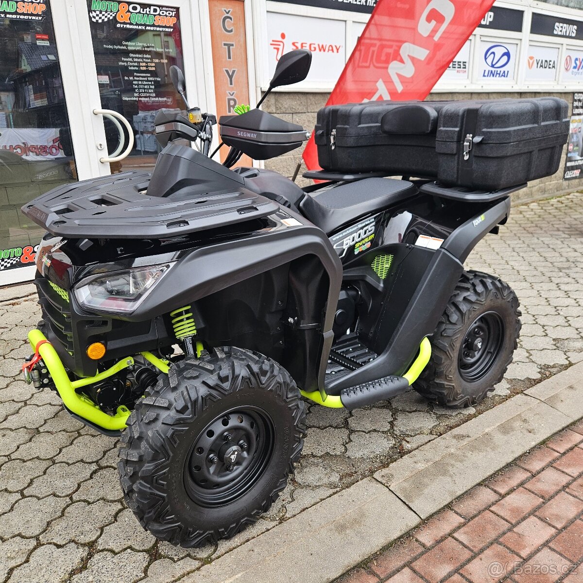 Segway Snarler AT6 S T3b, naviják,1. maj.,ČR,tažné