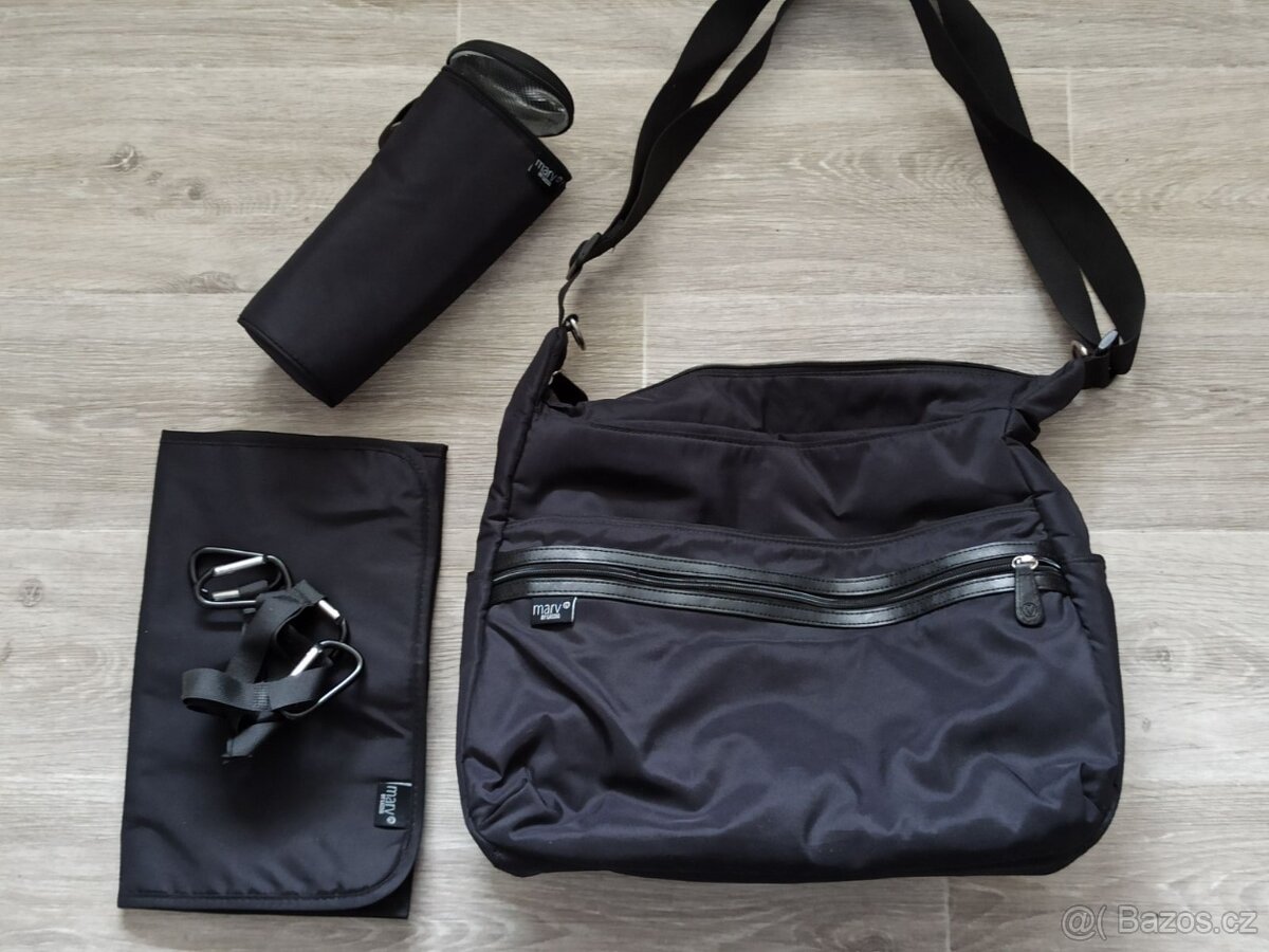 Taška na kočárek Lässig Marv Urban Bag + příslušenství