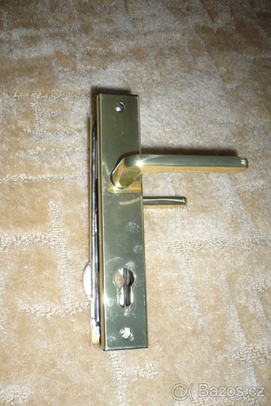 bezpečnostní štíty zámku dveří - mosaz