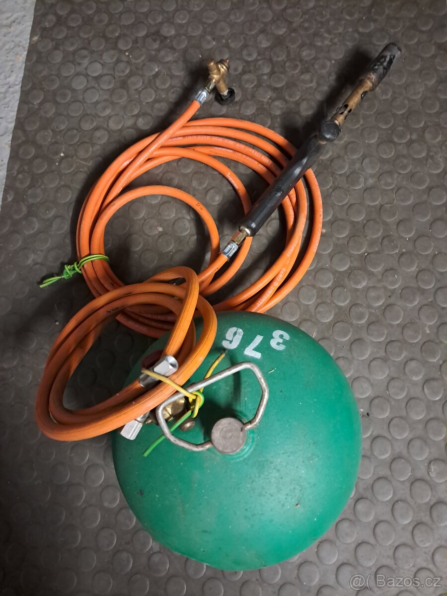 Propan butan + hořák